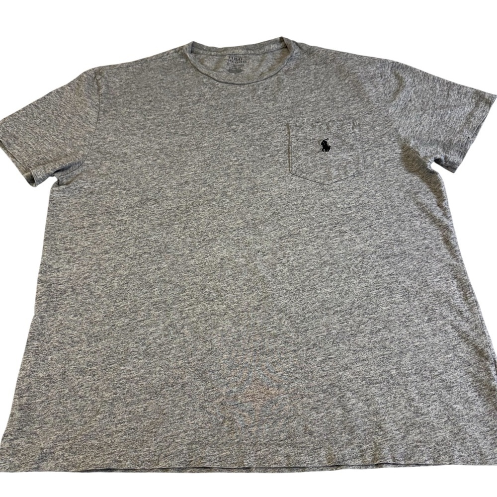 Polo Ralph Lauren T Shirt Gray Men’s Medium Crew Neck Classic Fit